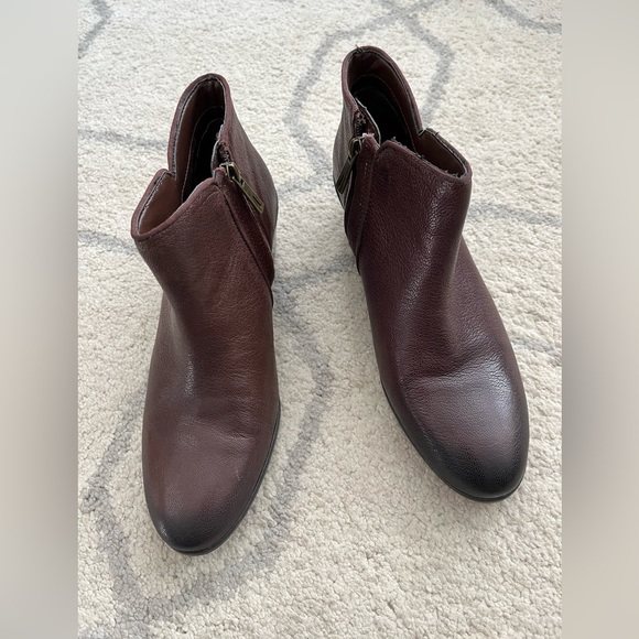 Sam Edelman Shoes - SAM EDELMAN BROWN LEATHER BOOTIES